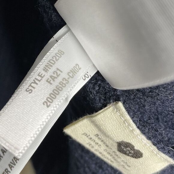 MADEWELL Sweater Womens Small Colorblock Glenbrook Half Zip Wool Blend ND208 - Picture 12 of 14